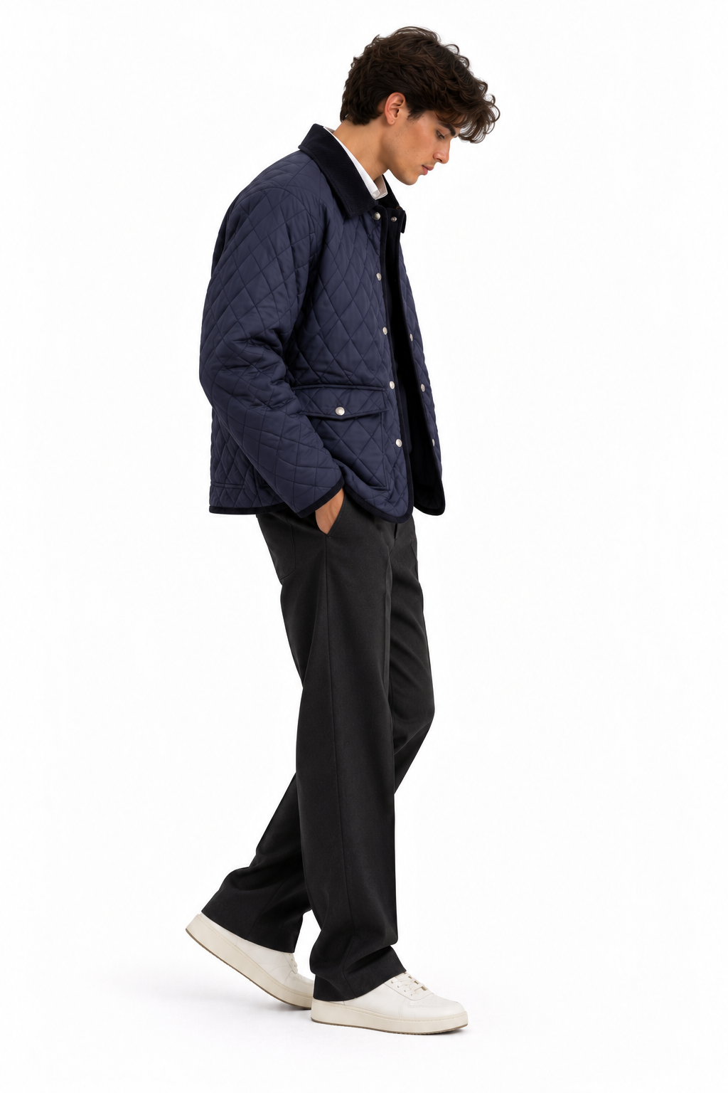 DIAMOND QUILT JACKET