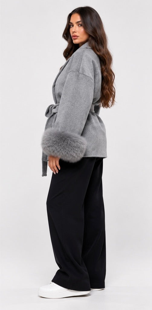 Viral fur jacket