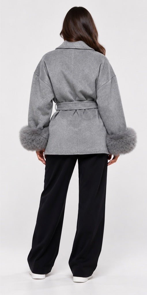 Viral fur jacket