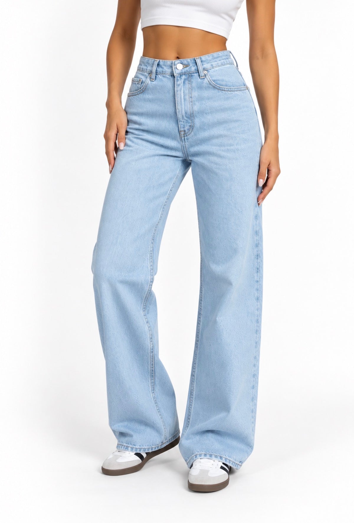 HIGH WAIST BAGGY JEANS